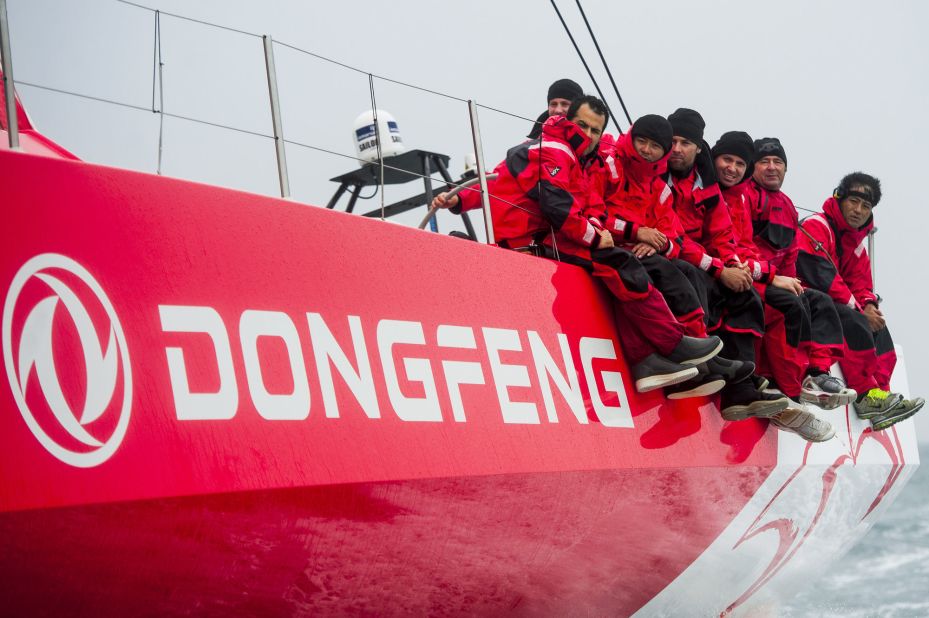 If you joined Dongfeng Race Team, you would share your space with seven crewmates -- including the skipper -- plus an on-board reporter. Hundreds of applicants initially applied.