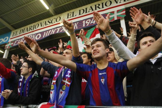 Eibar president Alex Aranzabal says the club's "soul" has been key in its recent transformation. "It's very important for us that the club and the fans are together because we have to create very special conditions, like a mystique. It is raining, everything is dark, surrounded by the Basque mountains and the people are feeling what the players are feeling. It can be quite frightening for the opposition."