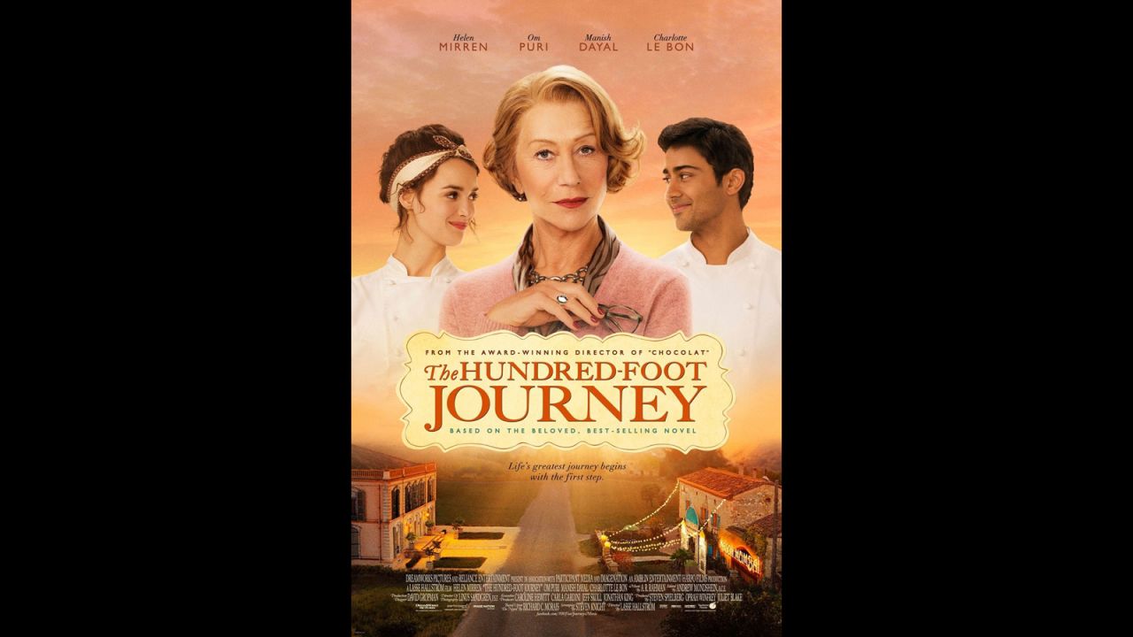 <strong>"The Hundred-Foot Journey" </strong>(August 8): Helen Mirren stars as eccentric French chef Madame Mallory, who competes with an Indian family that opens a restaurant close by. Oprah Winfrey produces. 