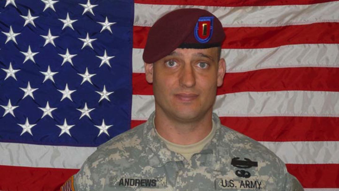 2nd Lt. Darryn Deen Andrews was killed in September 2009.