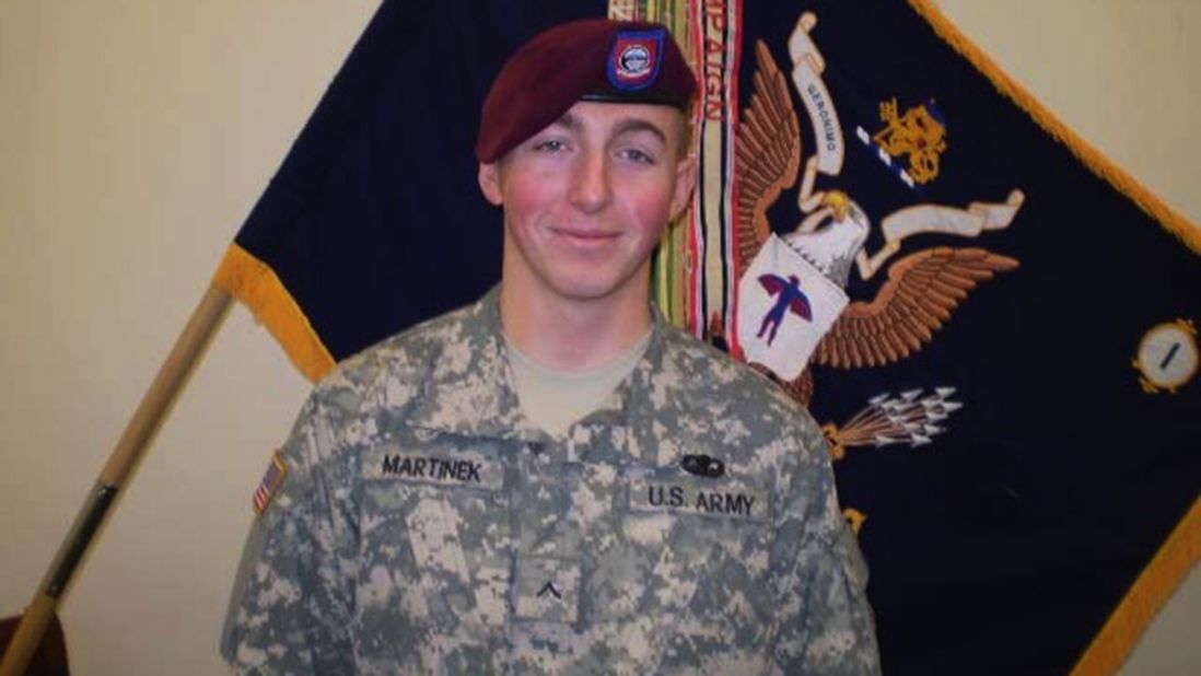 Pfc. Matthew Michael Martinek was killed on September 11, 2009.