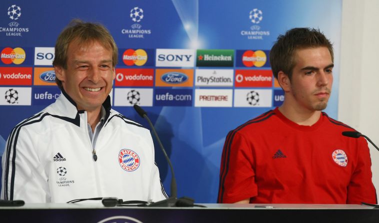 But Klinsmann, who would go on to become Bayern Munich's manager, was heavily criticized by Germany defender Philipp Lahm. 