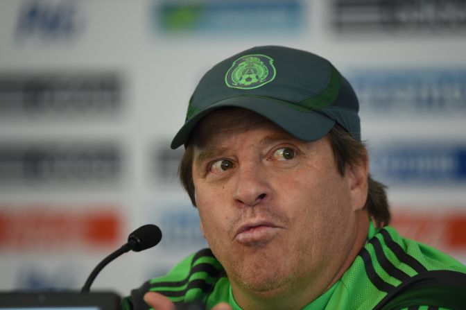 Mexico coach Miguel Herrera is hoping his players exercise a little restraint during their time in Brazil. "If a player can't go one month or 20 days without having sexual relations, then they are not prepared to be a professional player," he told Mexican newspaper Reforma.