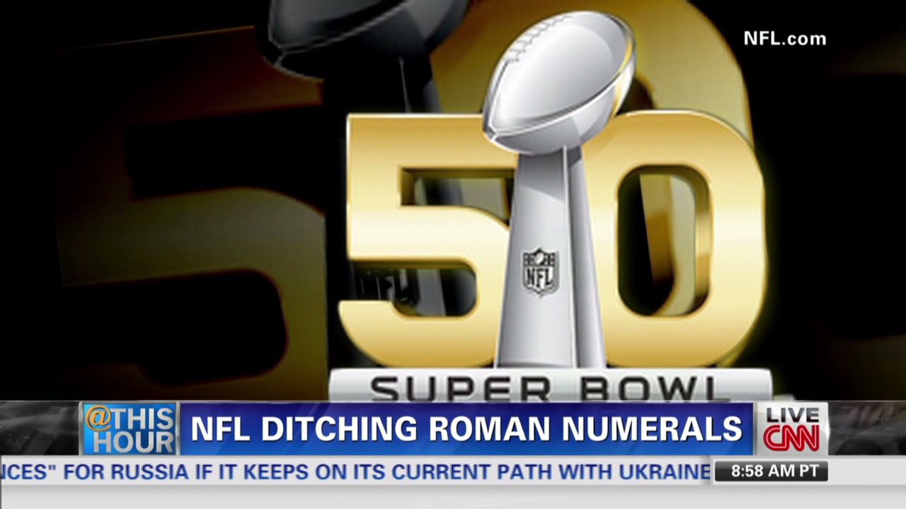 Why Is it Super Bowl 50 Without Roman Numerals?