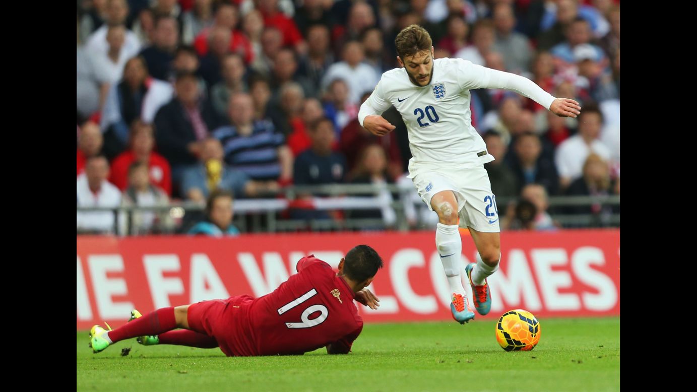 <strong>Adam Lallana (England):</strong> For the casual fan, the 26-year-old might not be among England's big names. Three years ago, he was playing in England's third division, and he hasn't scored in five caps. But he tallied 10 goals and six assists for an overachieving Southampton squad this season. As club captain, he's also displayed the leadership to complement his strong finishing, passing and tackling.
