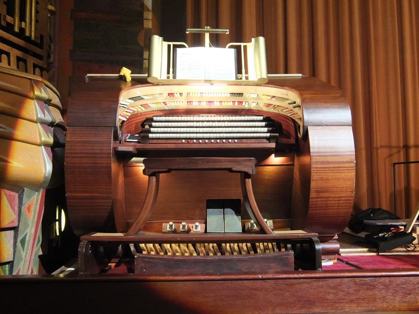 The Wurlitzer was installed when the cinema opened in the 1921. It was replaced by a larger "six rank" organ two years later, which was expanded to "10 ranks" by German firm Strunk in 1940.