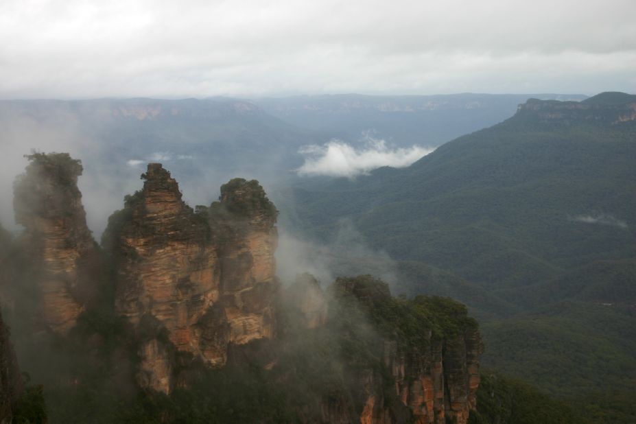 Australia's <a href="http://www.environment.nsw.gov.au/NationalParks/parkHome.aspx?id=N0004" target="_blank" target="_blank">Blue Mountains National Park</a> is home to the Three Sisters sandstone peaks, towering amid the cliffs of the Jamison Valley. Take a walk from there into the rain forest, where you're surrounded by waterfalls, says <a href="http://ireport.cnn.com/docs/DOC-1141272">Brandon Braun</a>, who visited in 2008. "The quiet and peacefulness of the area is enchanting."