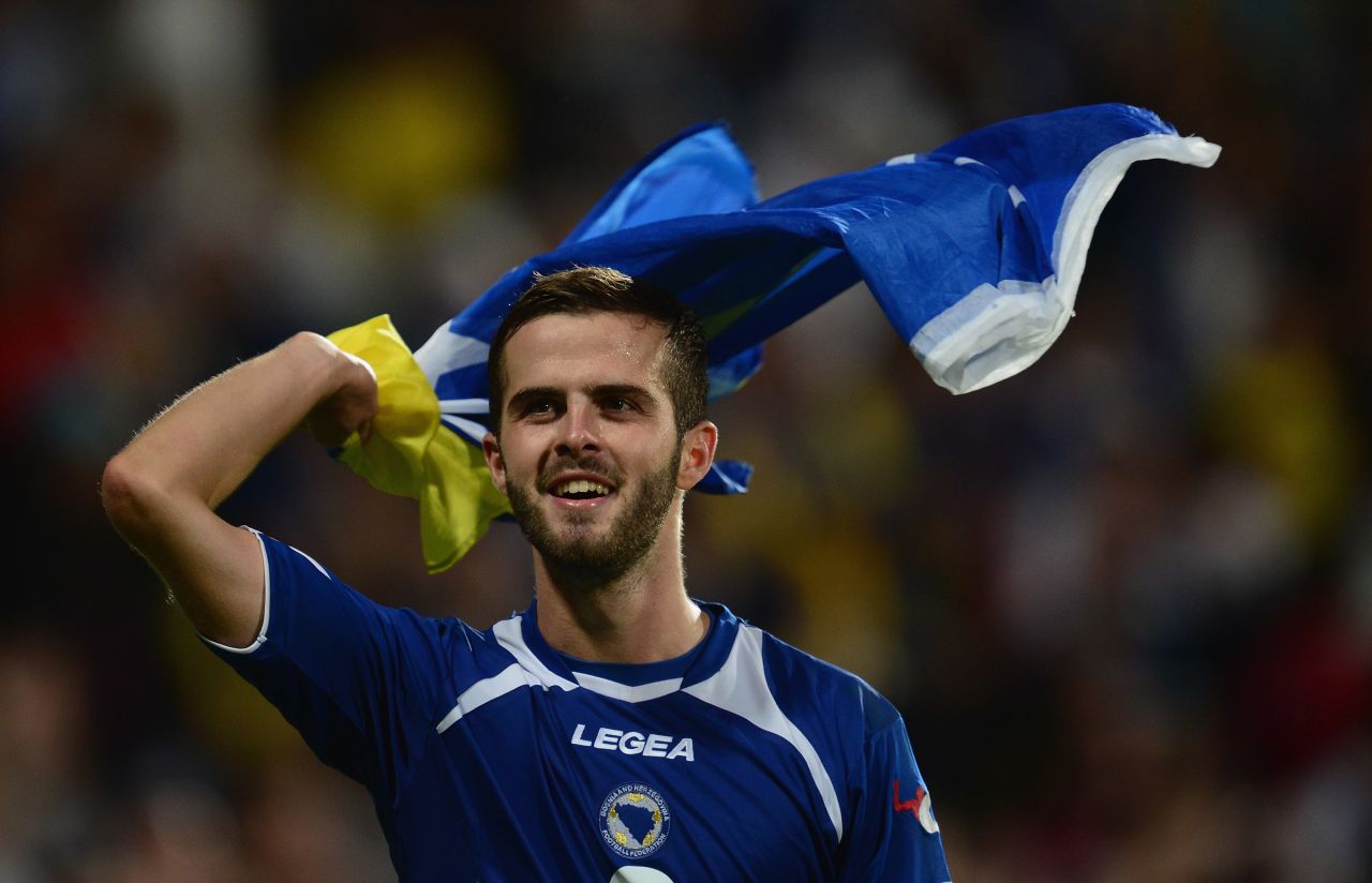 Miralem Pjanic is a gifted midfield playmaker who received high praise for his role in Roma's impressive second-place finish in Italy's Serie A.