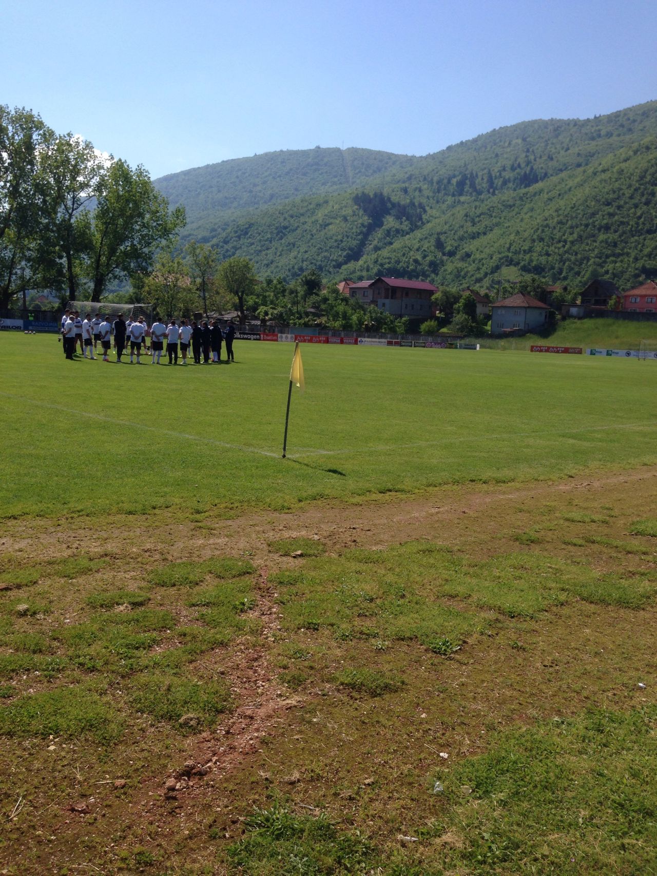 The team's final training camp before departing for the World Cup took place in Ilidza, a picturesque suburb on the outskirts of Sarajevo.