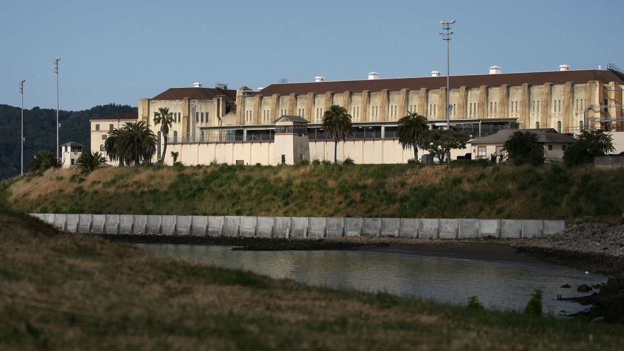 San Quentin State Prison is about 20 miles north of San Francisco.