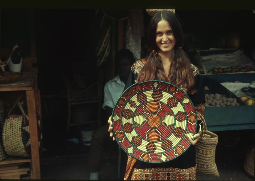 Not everyone was nerdy. Peace Corps volunteers <a href="http://ireport.cnn.com/docs/DOC-1139435">James Denbow</a> and his wife, Josie, pictured, had "our first chance to encounter the wonderful world outside the United States" in the '60s. This photo was taken in 1969 in Nairobi, Kenya, when they were 23 years old. 