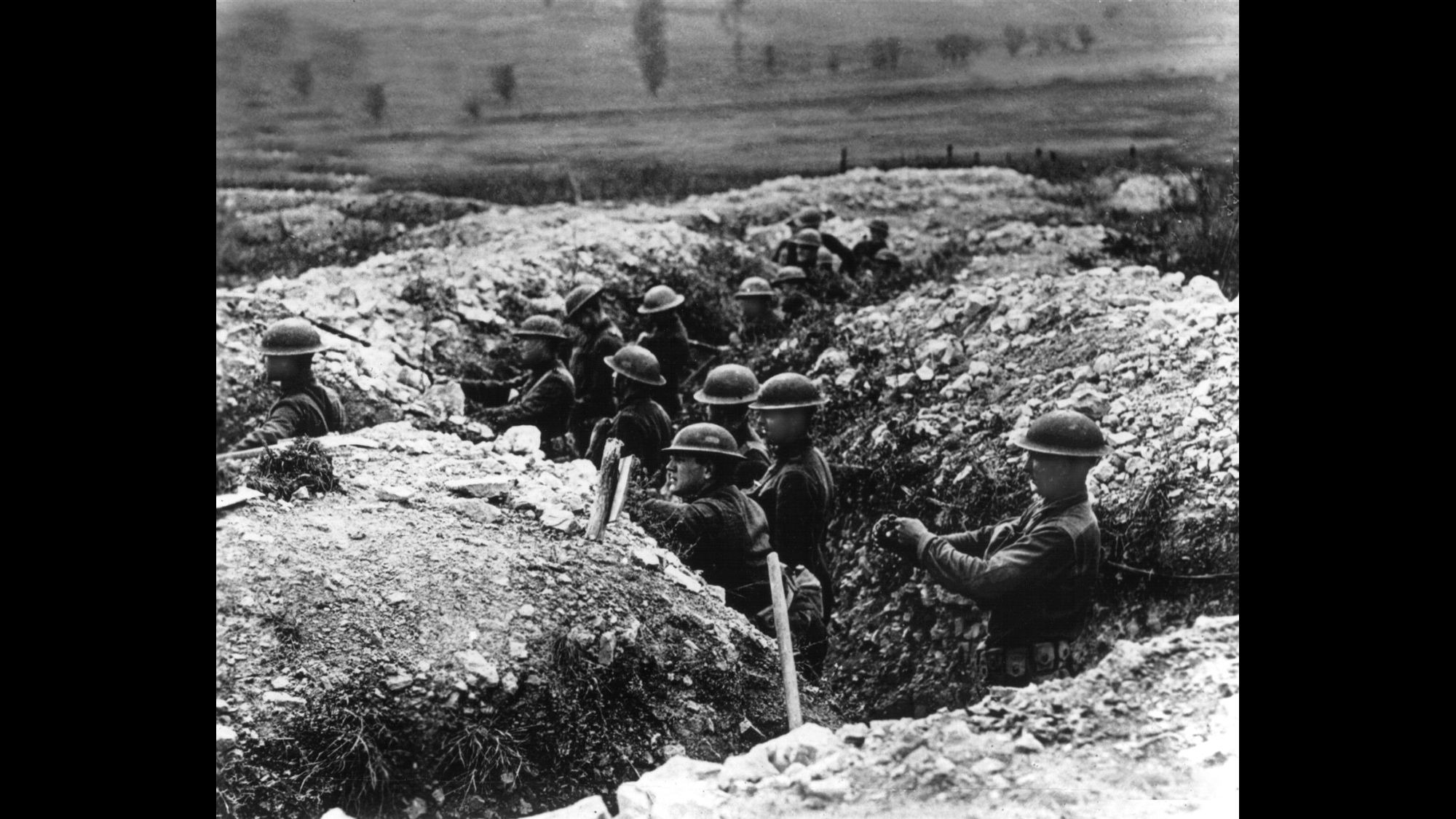 eastern front ww1 trenches