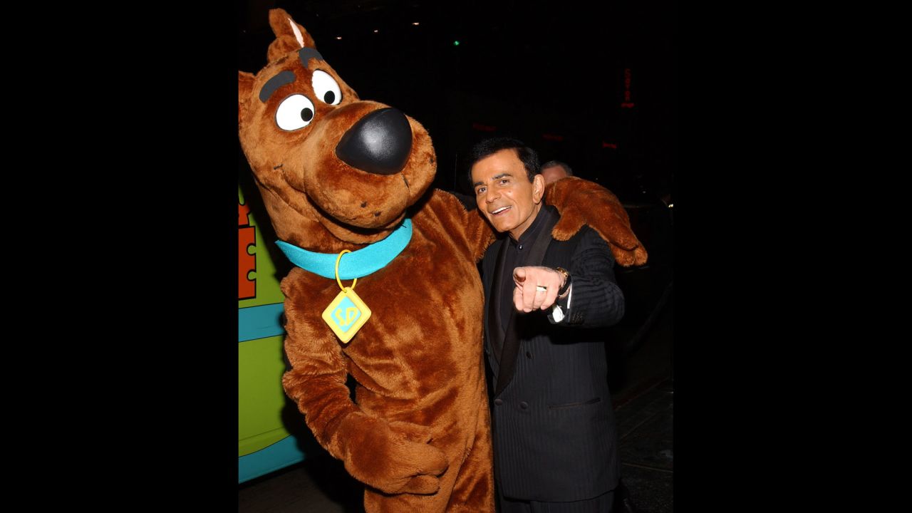 Kasem was an in-demand voice-over artist. He's probably best known for supplying the voice of Shaggy in the "Scooby-Doo" cartoon series. 