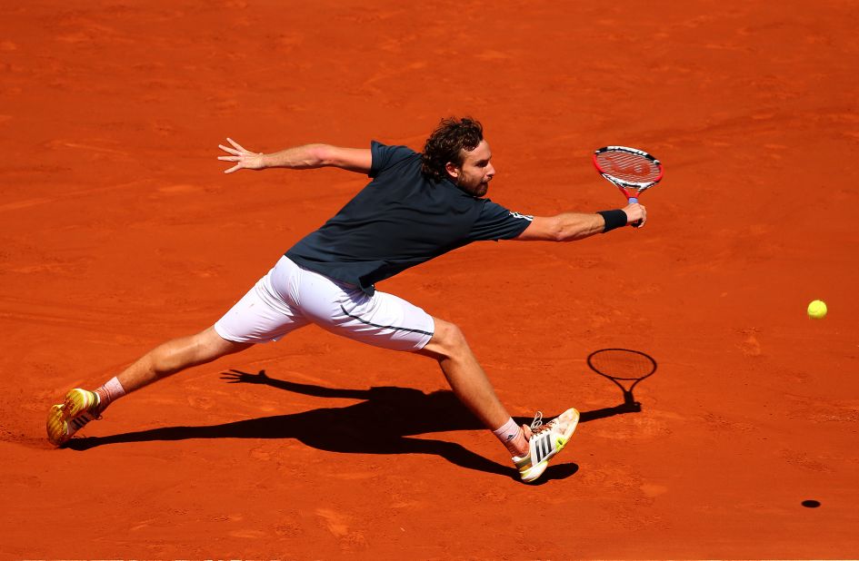 Gulbis put up a fight but would eventually succumb to a 6-3 6-3 3-6 6-3 defeat at the hands of the world No. 2.