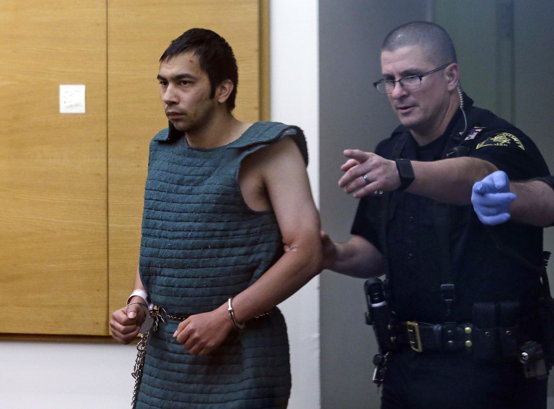 Shooting suspect Aaron Ybarra, left,  is being held without bail in connection with the shooting.