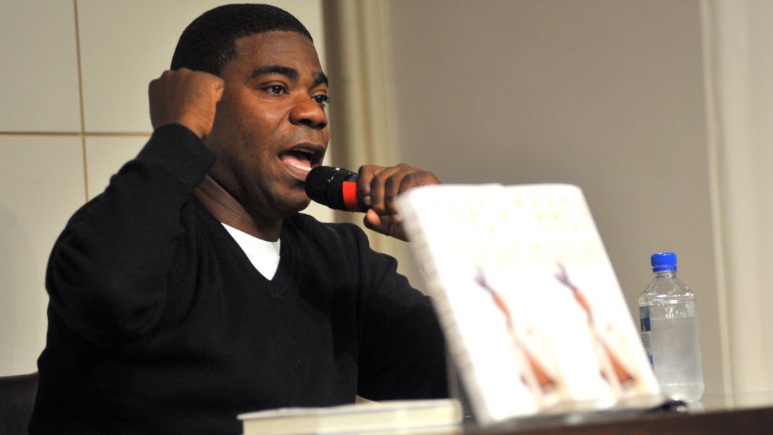 Tracy Morgan promotes his book "I Am The New Black" at Barnes & Noble Union Square on October 22, 2009, in New York.