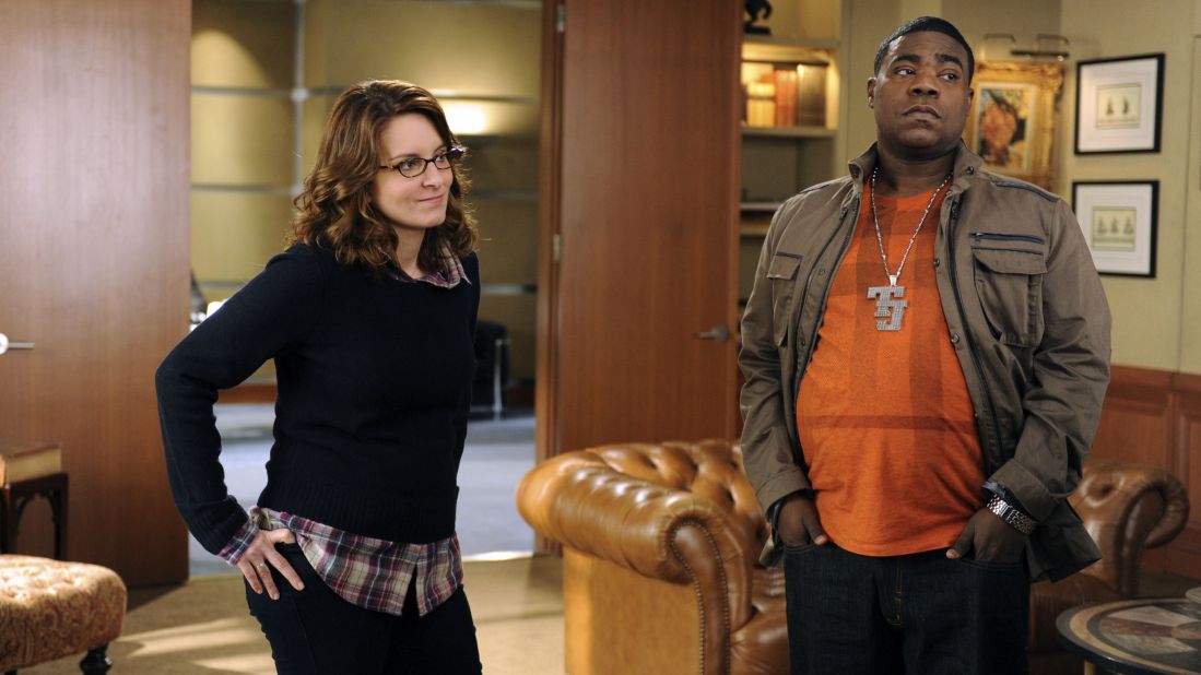 Morgan and Tina Fey worked together after SNL on the show "30 Rock." Morgan played Tracy Jordan, a character that was loosely based on himself. 