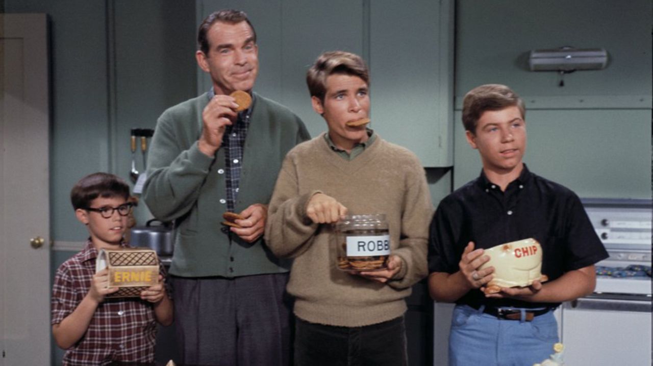 <strong>"My Three Sons": </strong>The comedy series<strong> </strong>followed the ups and downs of widower Steve Douglas (played by Fred MacMurray) and his -- well, you can probably guess -- three sons during its on-air run from 1960 to 1972. 