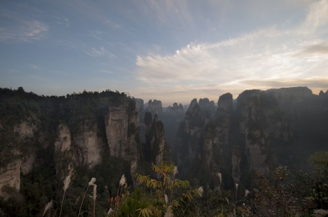<a href="http://ireport.cnn.com/docs/DOC-767082">Suds Chetty</a> says one of the most beautiful places he has visited is China's <a href="http://www.zhangjiajietourism.us/" target="_blank" target="_blank">Zhangjiajie National Forest Park</a>. Located in the Hunan Province, the park's most notable feature is the pillar-like rock formations that are the result of erosion caused by the moist weather.