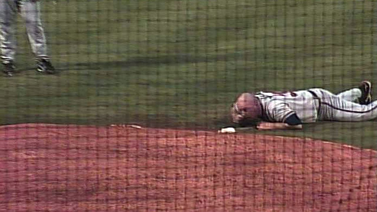 <strong>Phillip Wellman:</strong> Baseball managers are known to tangle with umpires, but the Mississippi Braves manager raised the bar in 2007. After screaming in the ump's face for several seconds, Wellman covered home plate with dirt and did a Delta Force impression, crawling to the mound and throwing a rosin bag like a grenade before absconding with second and third base. 