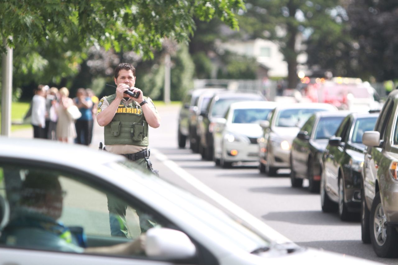 About an hour after the shooting, Oregon State Police said the area was secure and the situation was contained.