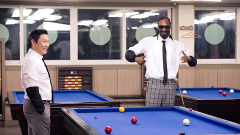 Psy took Snoop on a whirlwind tour of Incheon, filming 20 scenes in 10 locations in just 18 hours.
