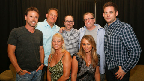 The cast of the beloved Nickelodeon series "Hey Dude" reunited at the ATX Television Festival in Austin, Texas on June 6, 2014, 25 years after the Western-themed sitcom premiered. See what (L-R) David Lascher, Geoffrey Coy, Debrah Kalman, Josh Tygiel, Christine Taylor, David Brisbin and Jonathan Galkin have been up to since then ...