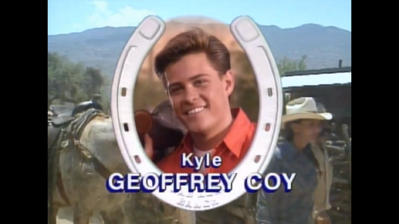 Geoffrey Coy played Kyle Chandler,  another late series addition as the heartthrob to rival Ted McGriff. 