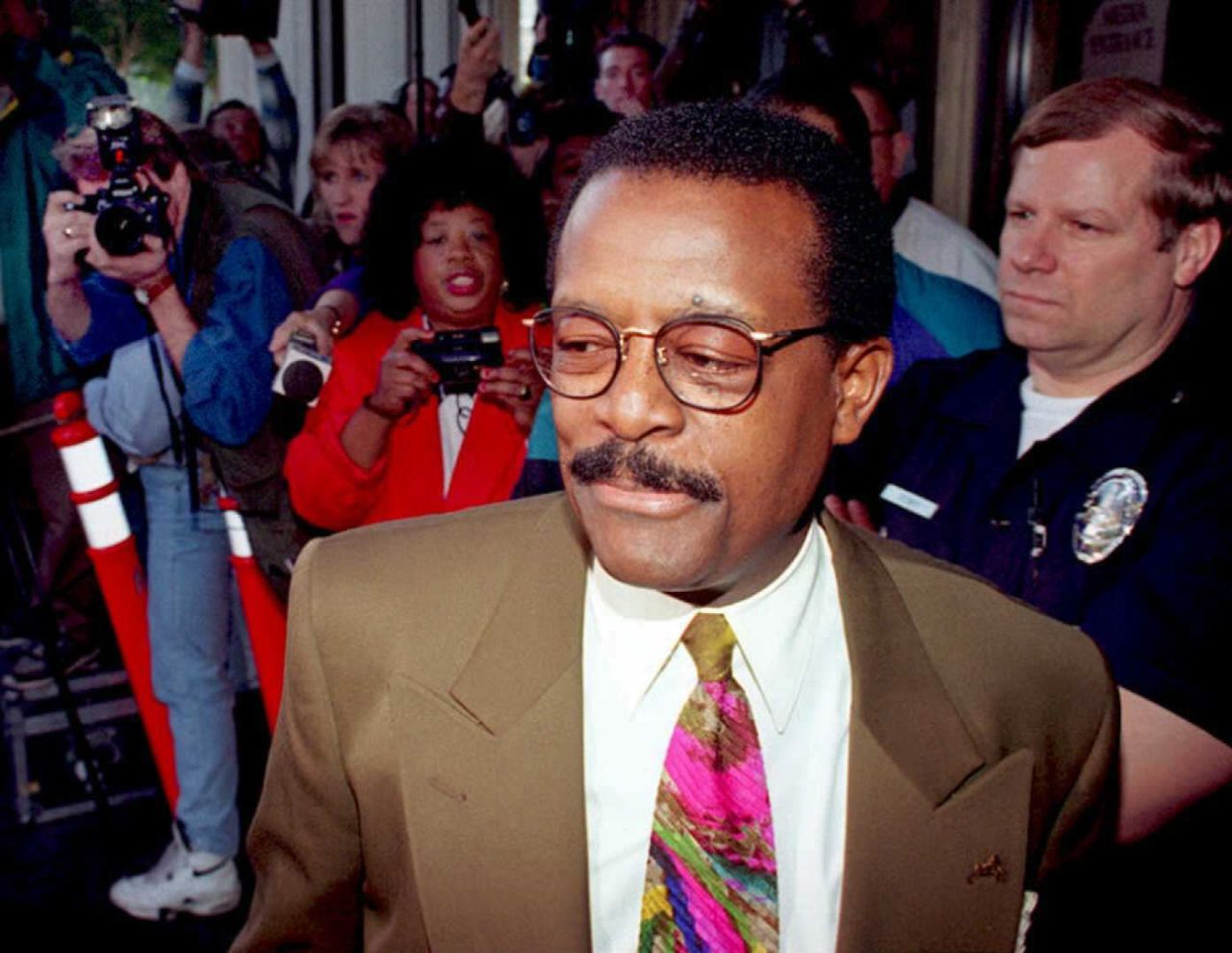 <strong>Johnnie Cochran: </strong>During Simpson's 1995 trial, Cochran famously quipped, "If it doesn't fit, you must acquit," in reminding jurors during his summation that the former star football running back couldn't fit his hand inside a bloody glove found at the scene of the killings. Cochran died on March 29, 2005, at age 67, in his home in Los Angeles from an inoperable brain tumor.