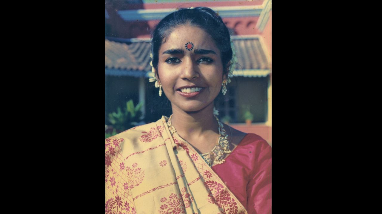 Sharma met her husband in college. The two were married 25 years.