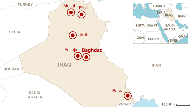 iraqi insurgency map