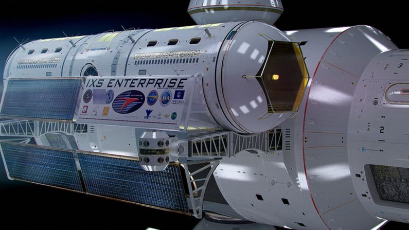 White nombró a la nave espacial IXS Enterprise, haciendo referencia a la nave del programa de televisión "Star Trek". Él dice que partes de los diseños de Jeffries de 1965 eran matemáticamente correctos. 