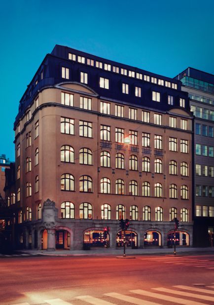 Another classic building reinvented as a hotel. Stockholm's Miss Clara Hotel was a girls' school in a former life. 