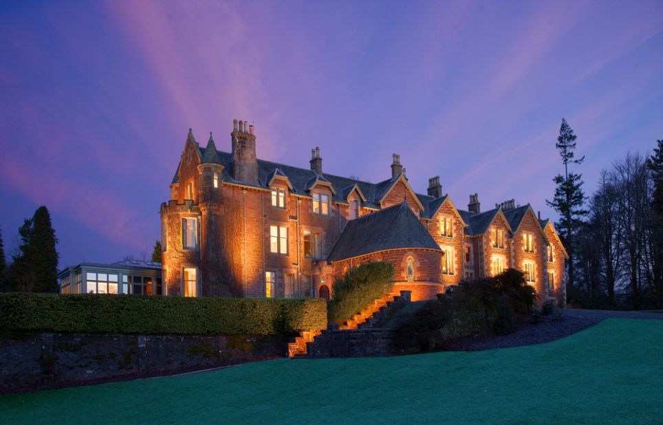 Tennis star Andy Murray is the driving force behind the Cromlix House Hotel, a Victorian mansion renovation in Scotland. There are tennis courts and, occasionally, a mini Highland games.