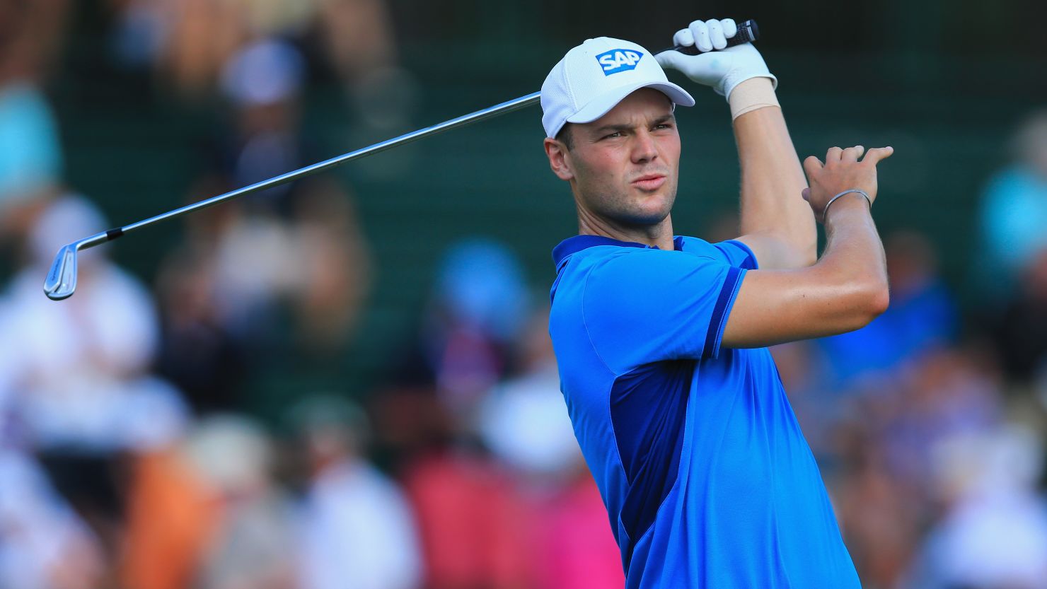 Martin Kaymer topped the leaderboard on the opening day of the U.S. Open.