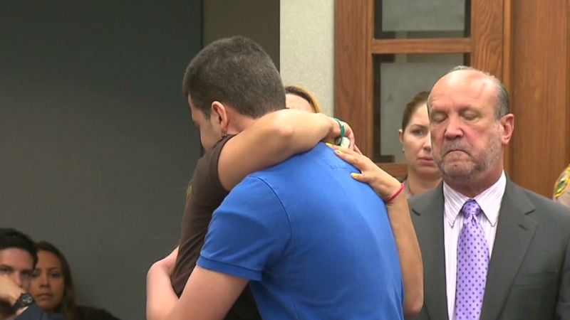 Mom hugs teen who killed daughter | CNN