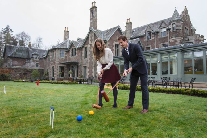 You can take a walk around the grounds of Cromlix and even treat yourself to a game or two of croquet.