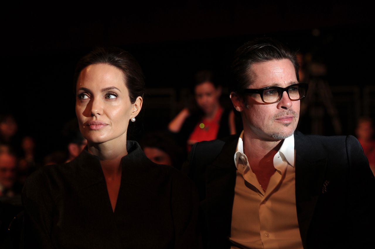 <strong>Brad Pitt, father of six, on organization: </strong>"Listen, I admit there's times like, 'We gotta get up. Get up! Here's your shoes. Here's your shoes! Drink this Coke. Drink this Coca-Cola. Drink it all. Right now! Drink it! Drink it! Drink it!' Just so we could get 'em up and going."