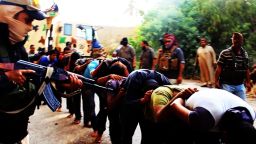 Isis photos mass killing Iraqi soldiers