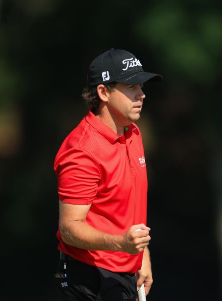 Erik Compton, who had two heart transplants before getting a place on the PGA Tour, secured his best ever finish in golf by tying for second place and securing a berth at next year's Masters.