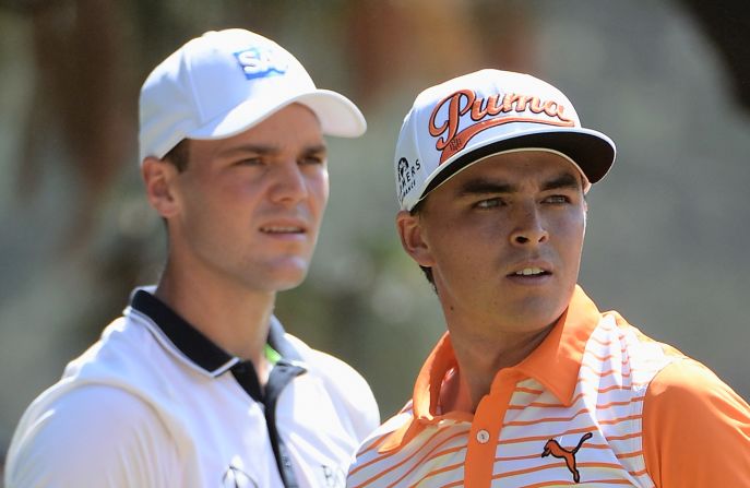 Kaymer was in the final pairing with American Rickie Fowler but the 25-year-old didn't get off to the best of starts and failed to exert any real pressure on the German.