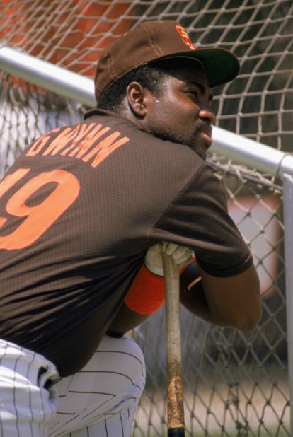 Baseball In Pics - Tony Gwynn up to bat during the 1984 World Series