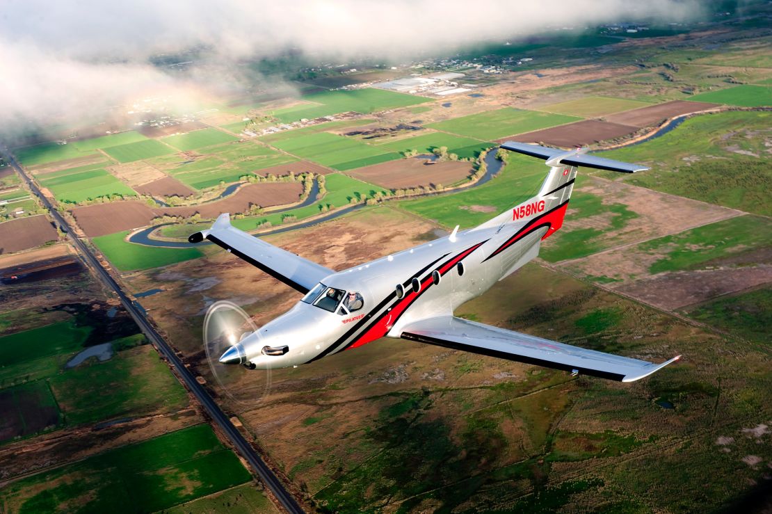 Earhart will make her record attempt in a Pilatus PC12.