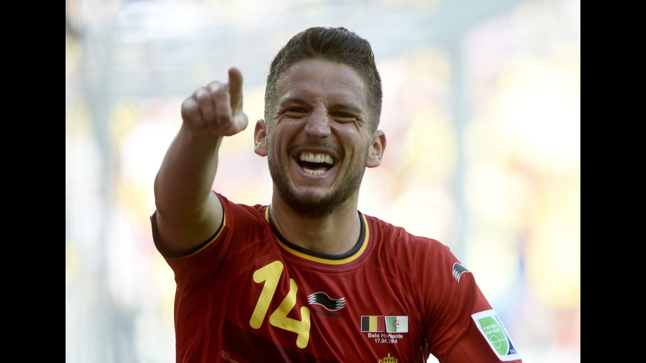 Mertens was a second-half substitute, coming on for Nacer Chadli at halftime.