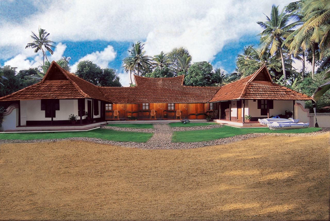 Emerald Isle Heritage Villa, the ancestral home of brothers Vinod and Vijo Job, offers accommodation in a traditional setting among paddy fields and coconut groves.