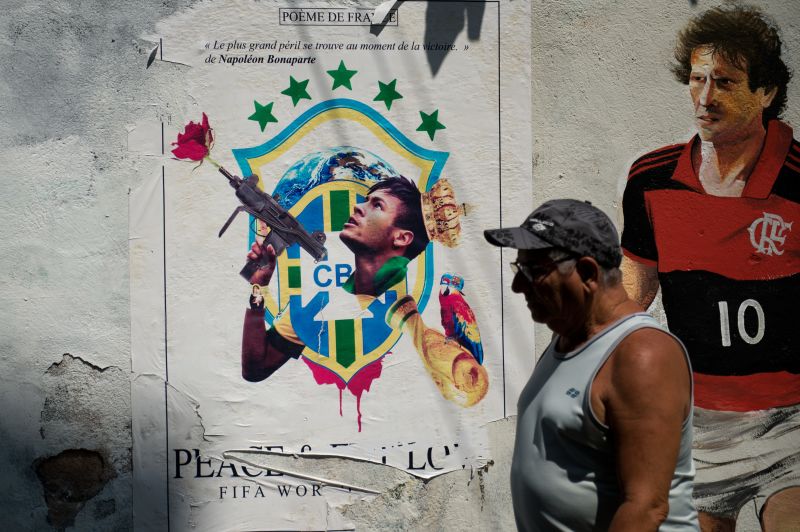 World Cup: The art of protest -- Brazil's graffiti artists tackle