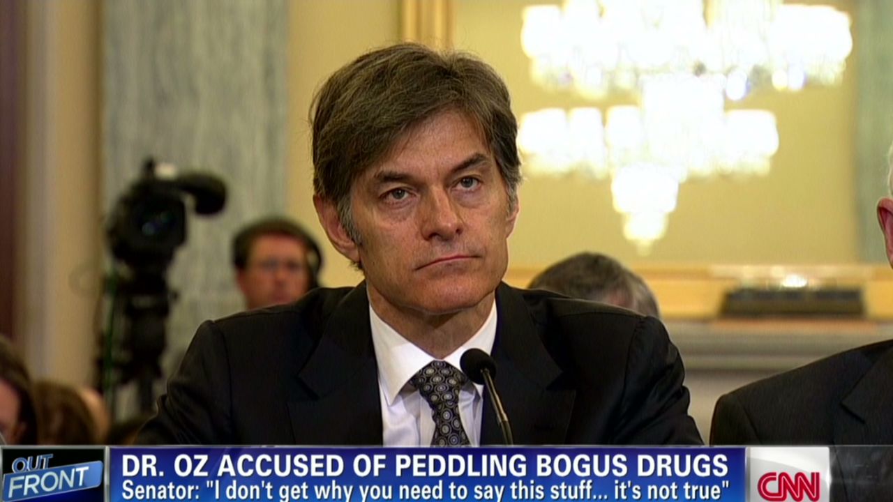 Dr. Oz dietary supplements under investigation CNN