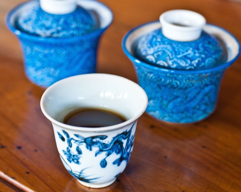 Pu'er is a fermented and aged black tea with a complex, earthy taste. 