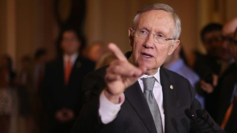 Senate Majority Leader Harry Reid.