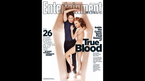 The final season of "True Blood" premiered in June, and what better way to raise awareness than with a sexy magazine cover? Of course, it wasn't the first time the "True Blood" stars had stripped down. 
